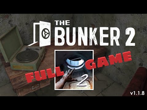 The Bunker Escape 2  walkthrough FULL GAME.