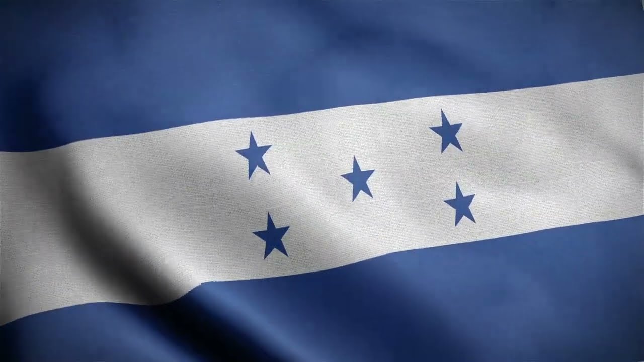 Honduras animated flag HD | Honduras national anthem