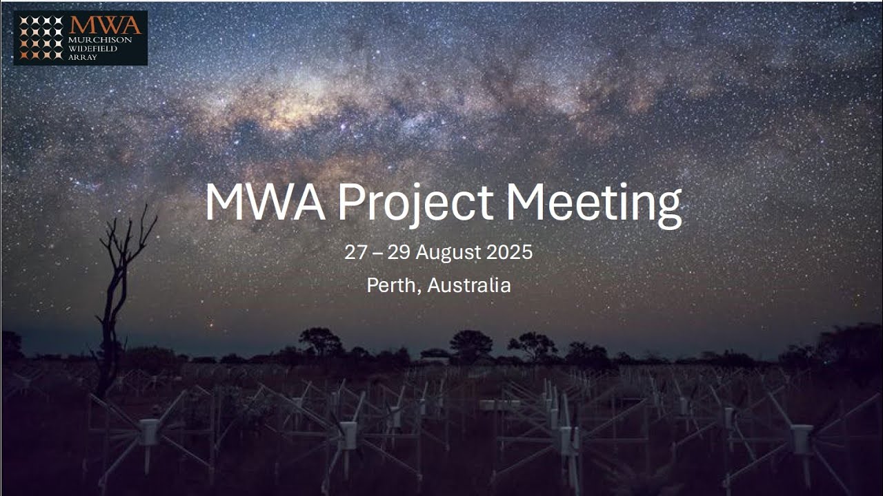 MWA Project Meeting 2025: Day 2 - Pulsars and Fast Transients