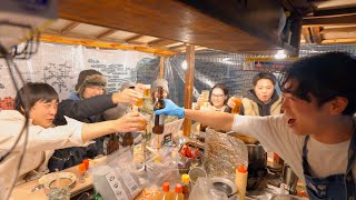 The youngest owner of a Fukuoka food stall! A recommended food stall when traveling. 屋台 繋々 Yatai