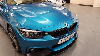 2017 BMW 420D Gran Coupe M Sport Auto M Performance Kit Rare Snapper Rocks Blue