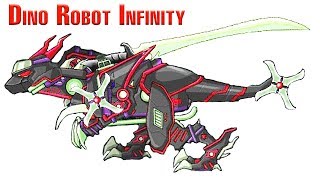 Dino Robot Infinity: Ninja Velociraptor + Dino Robot Battle Arena | Eftsei Gaming screenshot 3