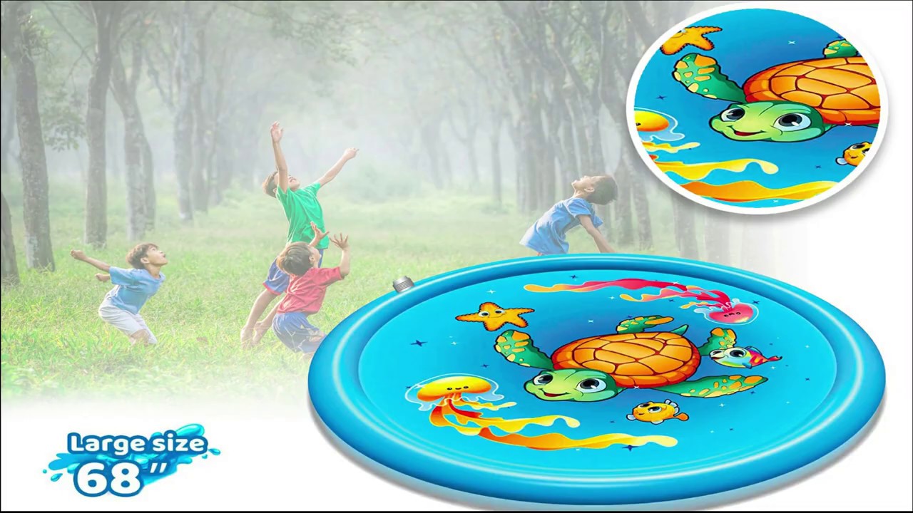 Summer Fun! Top 10 Splash Play Mats with Water Sprinkler for Little Kids & Toddlers  from the Season