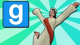 JÉSUS DÉBARQUE SUR LA LUNE ! (GMOD Sandbox)