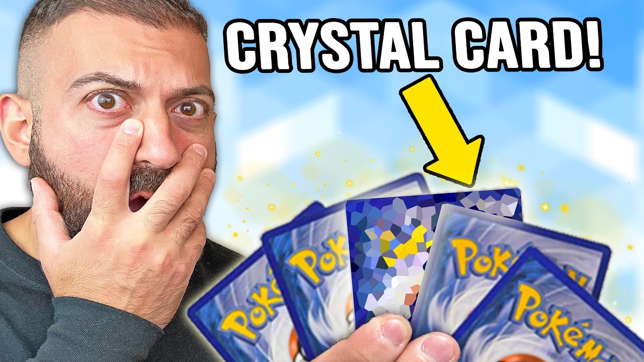 I Can't Believe I Pulled a CRYSTAL Pokemon Card!