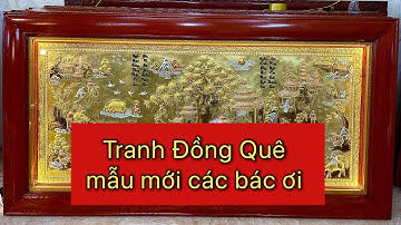 Mẫu tranh Đồng Quê mới nhất năm nay | Đồ Đồng Hoàn Mỹ