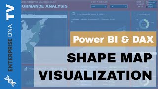 Famous Shape Map Visualization - Power BI Visual Techniques Wealth