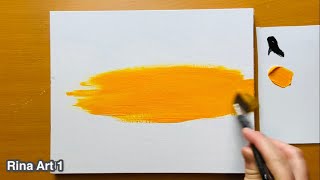 Acrylic Painting for Beginners / Easy Art