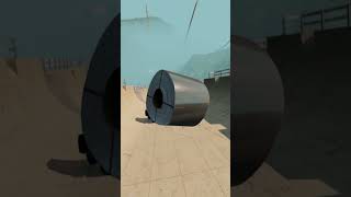 Can Any Car Stop the Giant Wheel? #beamngdrive #survivaltest #drivinggame #physics #cars