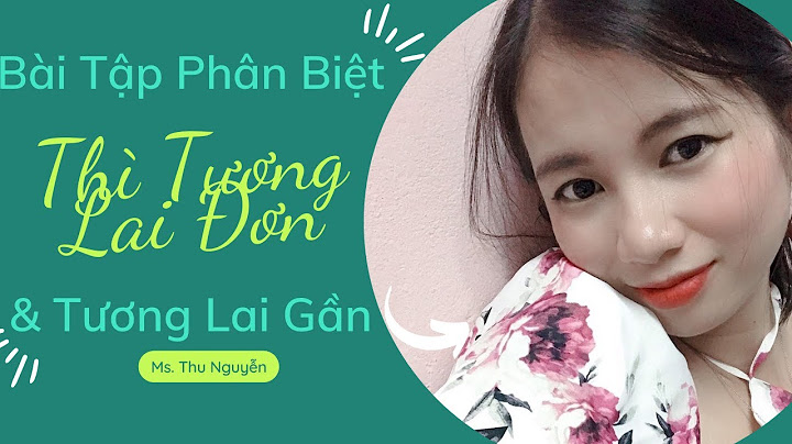 Bài tập tiếng anh will for future or to be