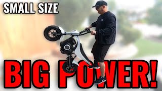 High Torque Electric Minibike!! | Burromax TT1000R  Full Review