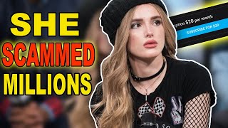 Bella Thorne SCAMMED her fans for MILLIONS!