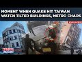 Taiwan Earthquake: Devastation, Chaos Visuals Viral| Bridges Sway, Buildings Tilt, Pool Waves| Watch