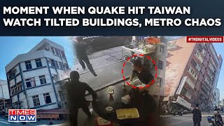 Taiwan Earthquake: Devastation, Chaos Visuals Viral| Bridges Sway, Buildings Tilt, Pool Waves| Watch Resimi