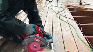 How To Cut Composite Decking