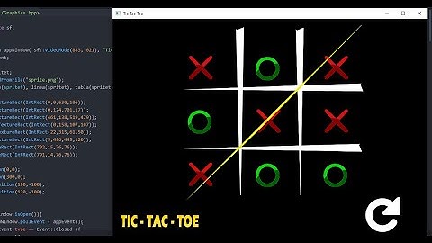 SFML C++ TIC TAC TOE Fast