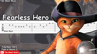 Fearless Hero (Puss in Boots 2) Guitar Tutorial @tabsheetmusic