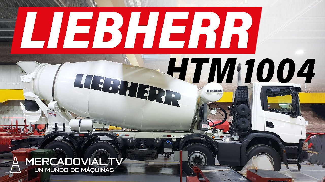 CONTACTO Mixers Hormigoneros LIEBHERR HTM 1004 | LIEBHERR Argentina | Mercado Vial TV