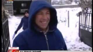 Neve em Vila Real e Viseu (21.01.09)