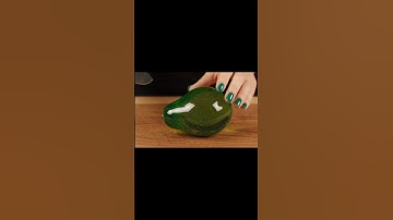 Cutting Glass Avocado ASMR 🥑 #ai #aiart #asmr #glasscutting #satisfying #asmrsounds