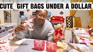 DIY Thank You Gift Bags Using Hobby Lobby 69¢ Cardstock