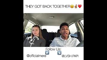 They got back together 😍 // @officalmere and @lvsh.papi