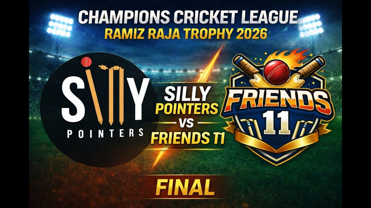 SILLY POINTERS VS FRIENDS 11 | FINAL | RAMIZ RAJA TROPHY - YouTube