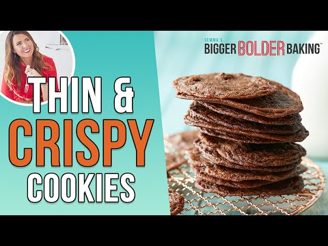 Thin & Crispy Chocolate Chip Cookies 