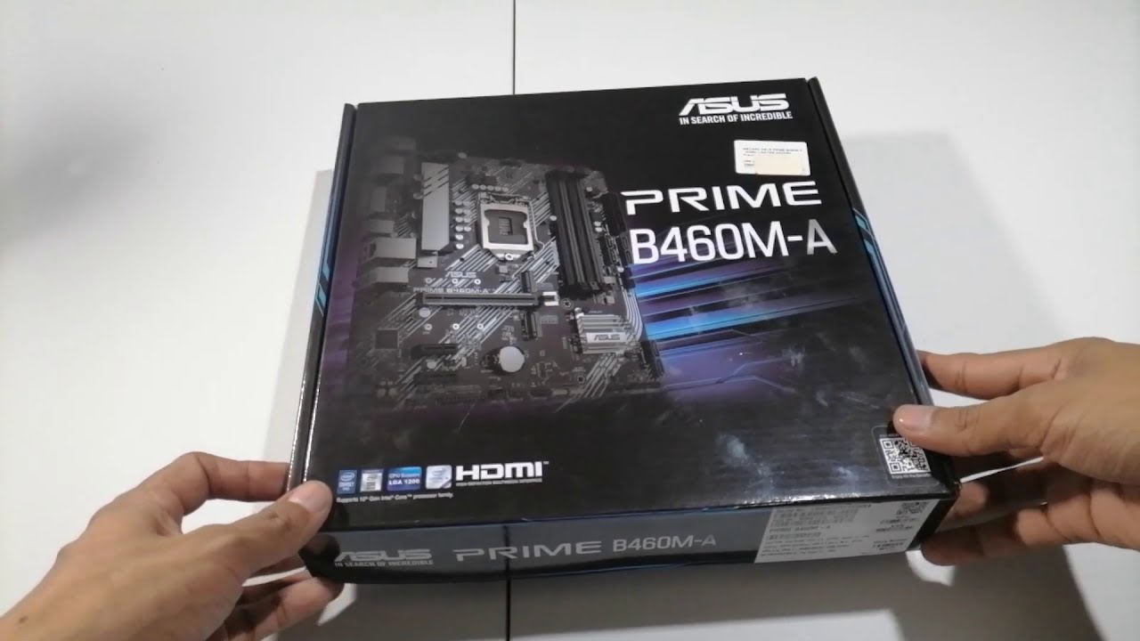 ASUS B460M-A | Motherboard Economica | Intel 10ma | unboxing & Review