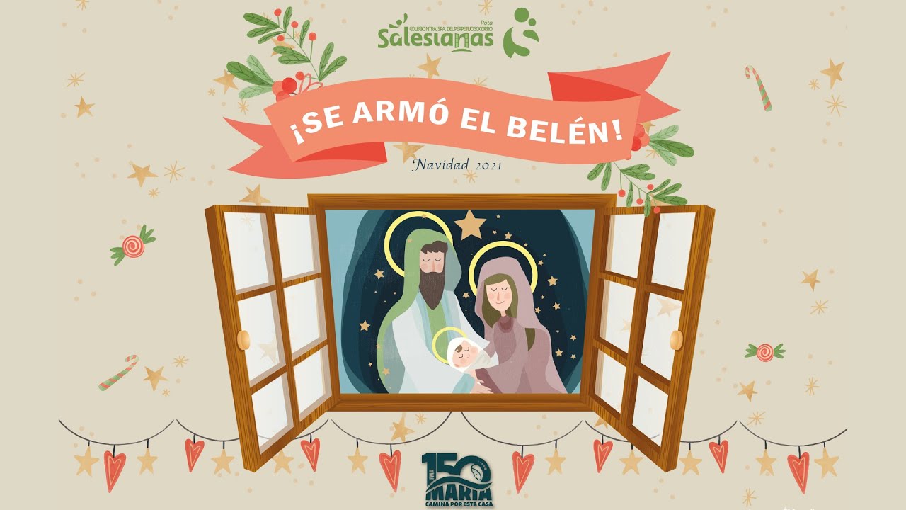 ¡SE ARMÓ EL BELÉN! 💫 Un cuento de Navidad en 2021 | Colegio Salesianas Rota