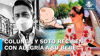 Fernando Colunga y Blanca Soto dan la bienvenida a su primer hijo, en secreto