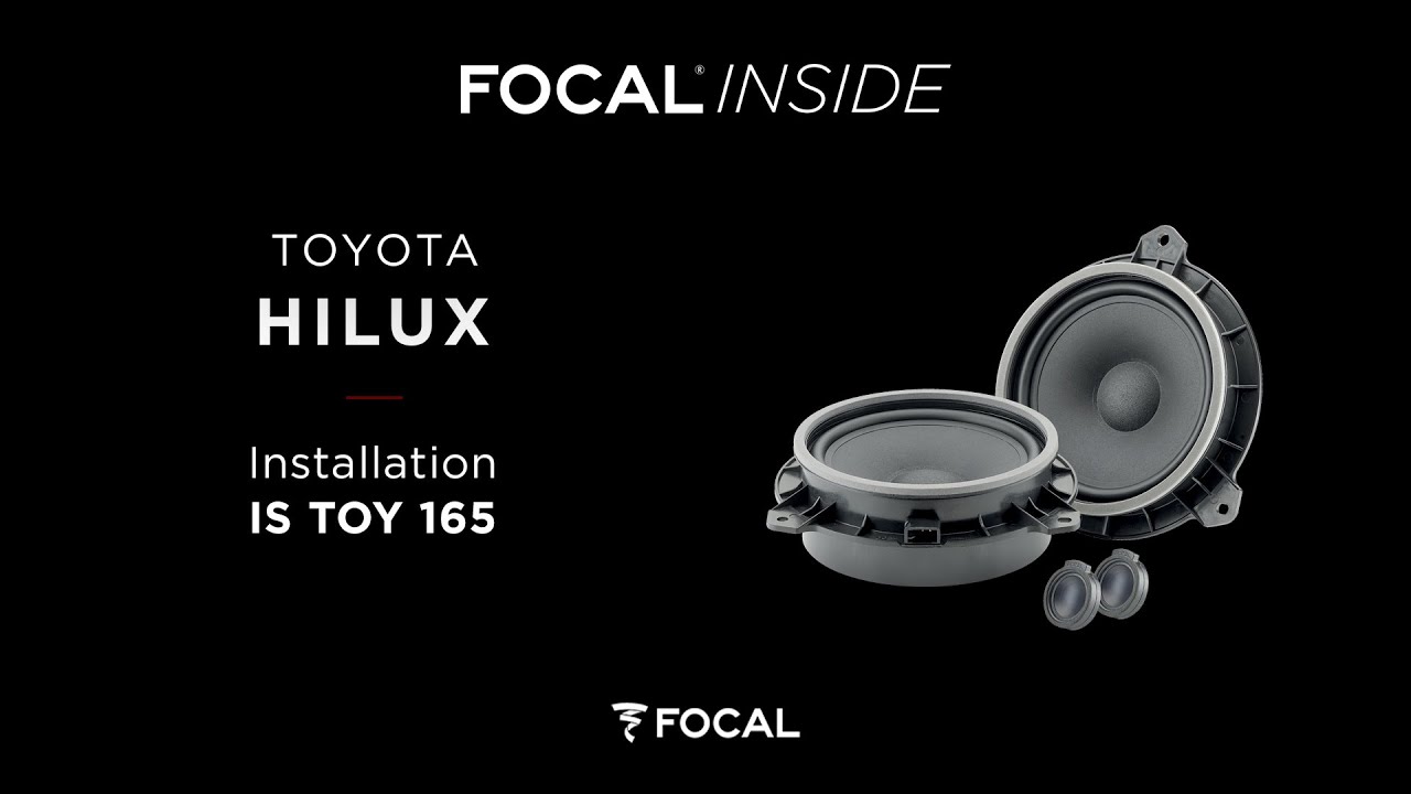 IS TOY 165 - 2-way component kit | Focal