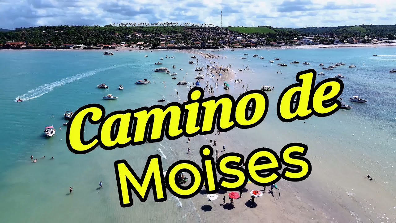 Camino de Moisés en Maragogi: el banco de arena que asombra