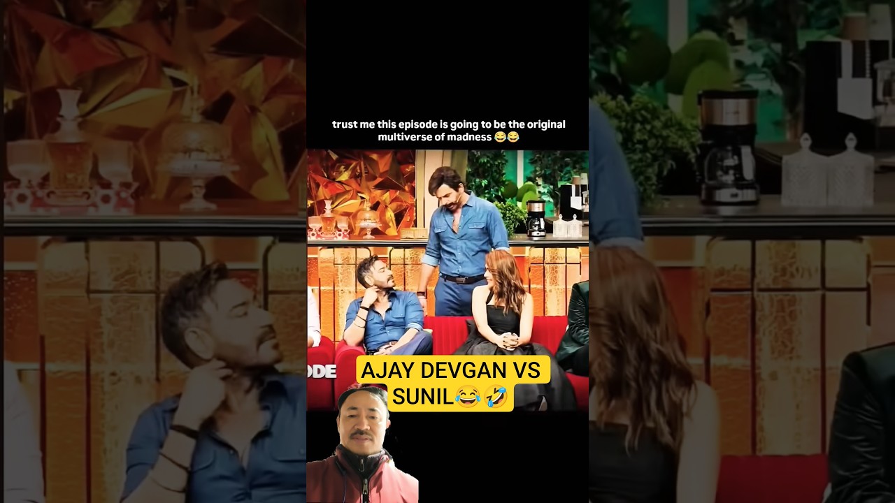 Sunil Grover's Ajay Devgn Mimicry 😂😄 