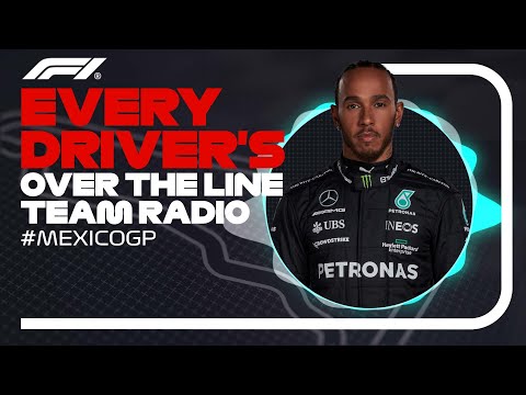 Every Driver's Radio At The End Of Their Race | 2023 Mexico City Grand Prix