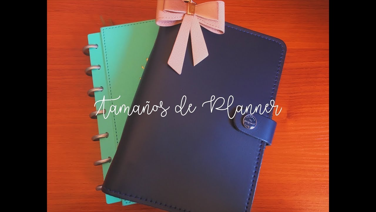 Tamaño de planner de anillas