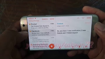 Samsung Galaxy S7 Edge : How to Enable or Disable Email Split view mode (Android Marshmallow)