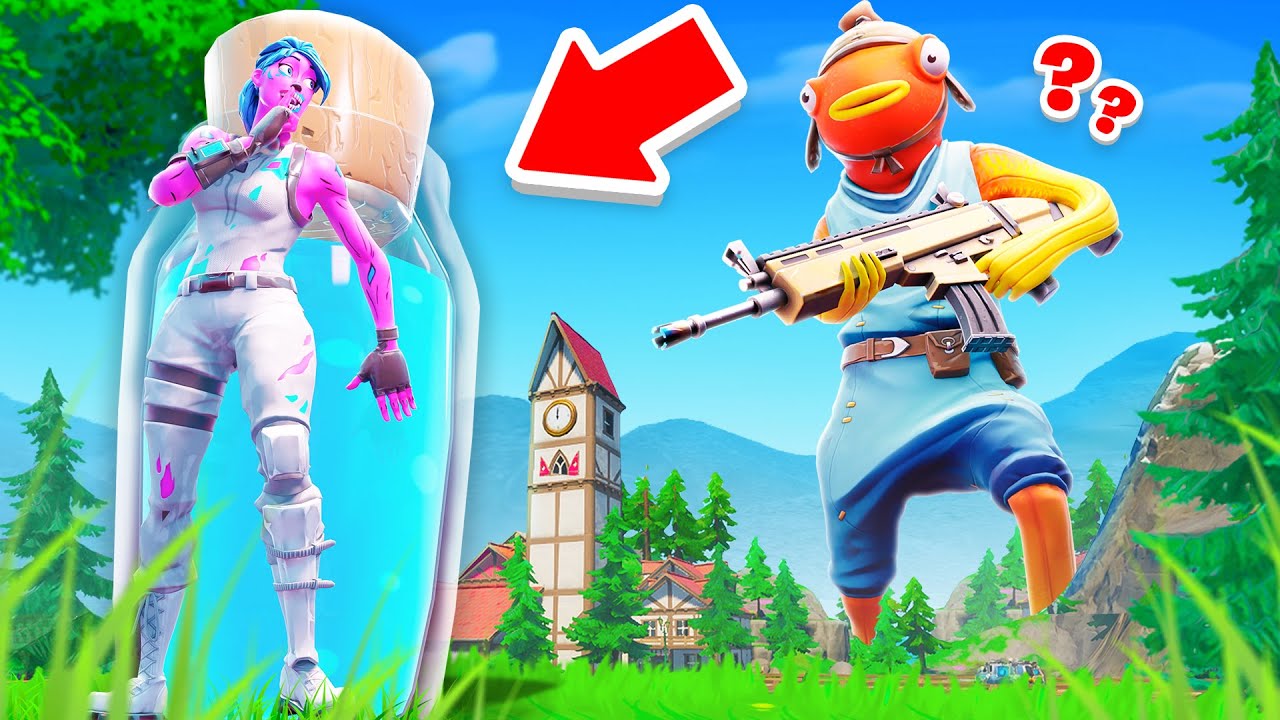 Стань крошечным, чтобы выиграть в прятки… (Fortnite)