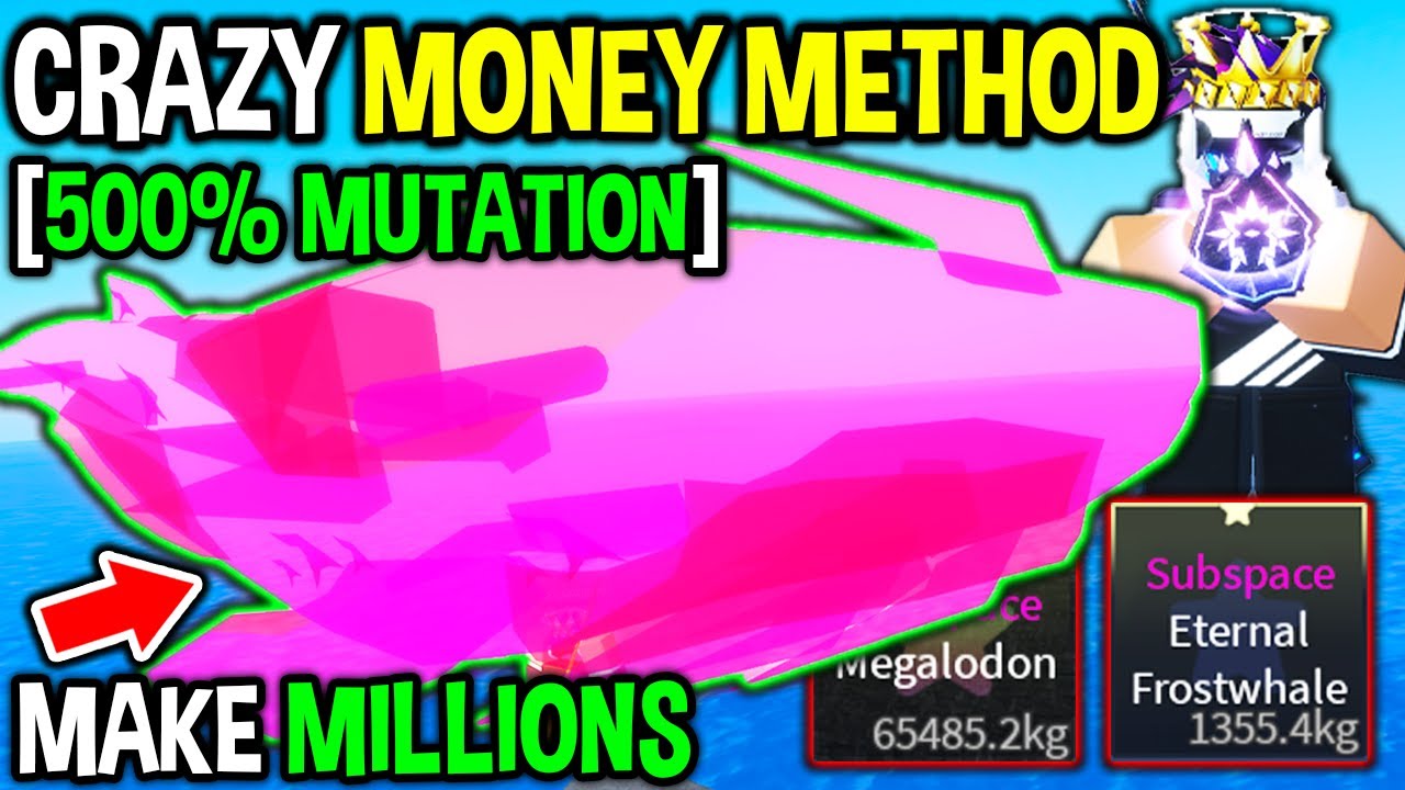 Make MILLIONS With This CRAZY MONEY MUTATION METHOD in Roblox Fisch..
