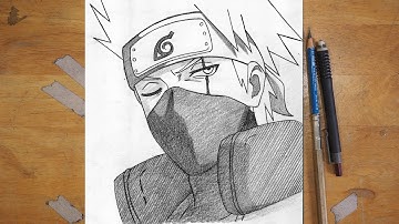 Drawing Kakashi Step by Step - Beginner Friendly Guide