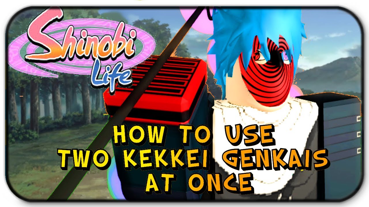Patched Roblox Shinobi Life How To Use Two Kekkei Genkai At The Same Time Youtube - roblox shinobi life 2 genkai bag