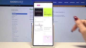 Change Display Settings - LG Wing Font Style