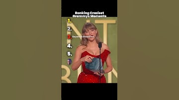 Craziest Grammys 2025 Moments #ranking #grammys - Taylor Swift, Beyoncé, Kendrick Lamar, Kai Cenat