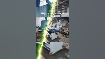 Máy cưa rong ripsaw Woodmaster #maycuarong #maycuarongripsaw #dchanoi #cnc