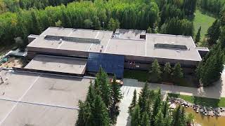 Impressive - Athabasca University Campus - From Above
