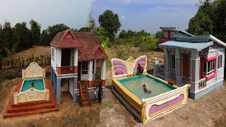 Top 2 Build, Butterfly Swimming Pool, Modern House, Modern Style 2Storey House,Modern Swimming Pool