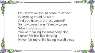 Katie Melua - Never Felt Less Like Dancing Lyrics