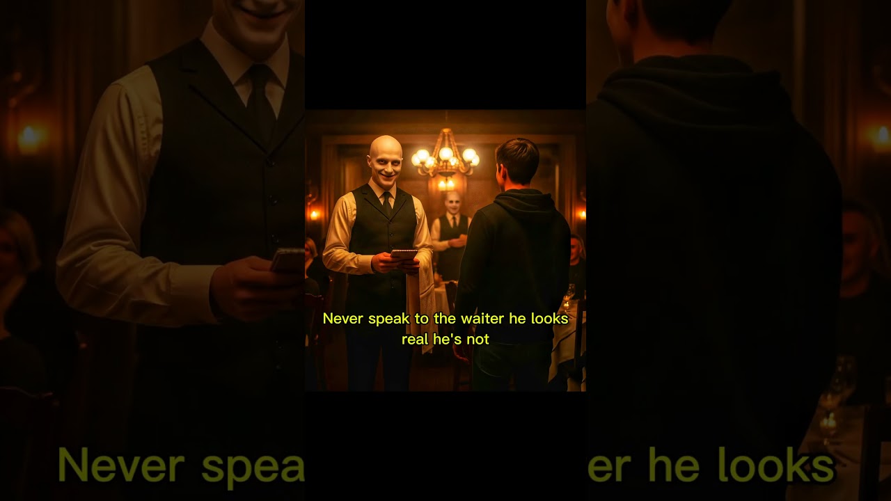 The restaurant that speaks😱. 