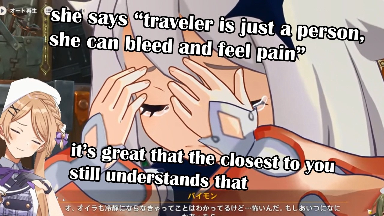 [ENG SUB] Paimon crying for Traveler (JP content I found 26) | genshin ...