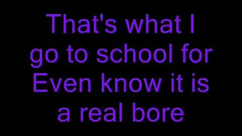 Busted - What i go to school for *with LYRICS**